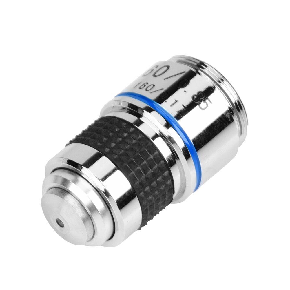 60X Objectives Lens 185 Biological Microscope Achromatic Objectives Lens 160/0.17 Microscope parts