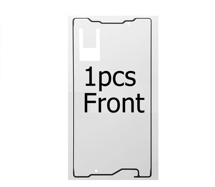 Originele Display Plakband Voor Sony Xperia Z5 E6653 E6683 E6633 E6603 Achter Glas Behuizing Waterdichte Lijm Voor Sony Z5 3M Lijm: 1PCS Front Glue