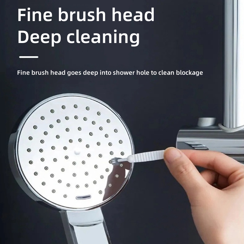 Bad Micro Nylon Pinsel Dusche Kopf Anti-verstopfen Reinigung Pinsel Handy Loch Poren Lücke Waschen Werkzeuge Wc Zubehör