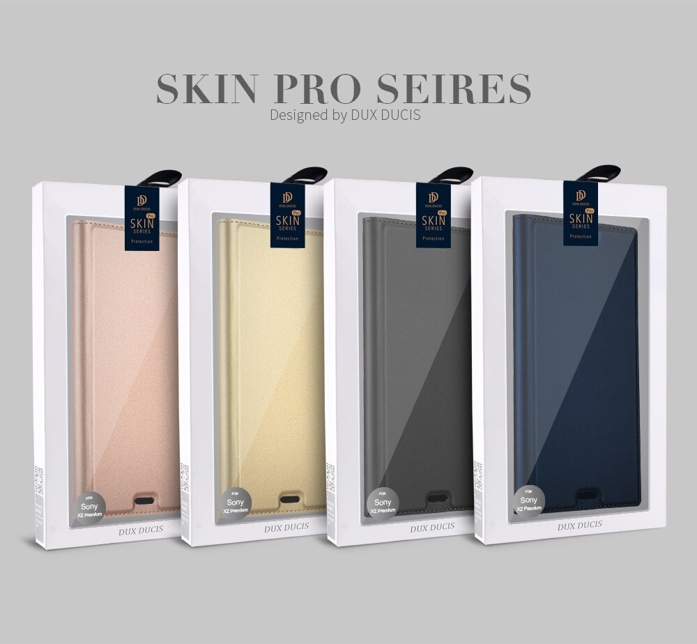 Luxury Leather Flip Case For Sony Xperia XZ Premium Cover Wallet Cover For Sony XZ Premium G8141 Dual Sim G8142 Cases