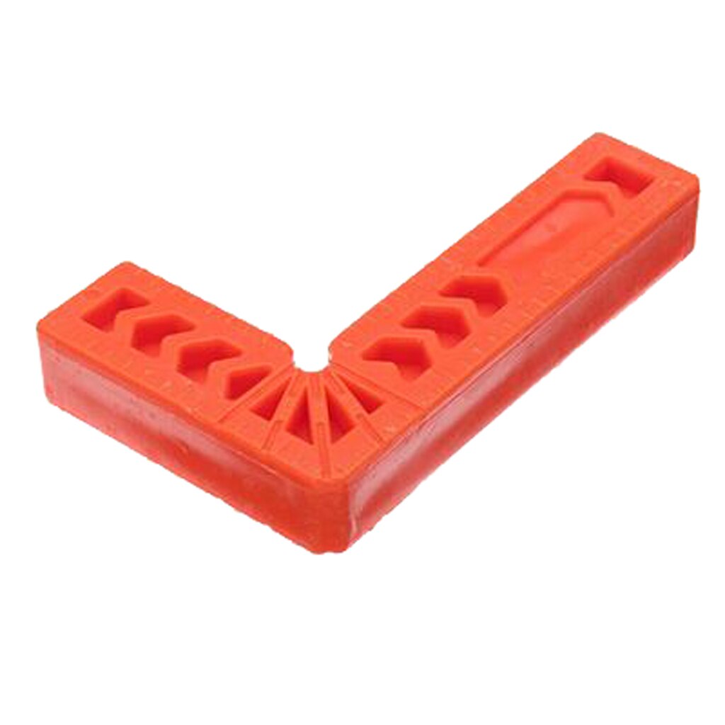 2pcs 90 Deg L Shape Square Right Angle Clamps Corner Clamping Ruler 4inch