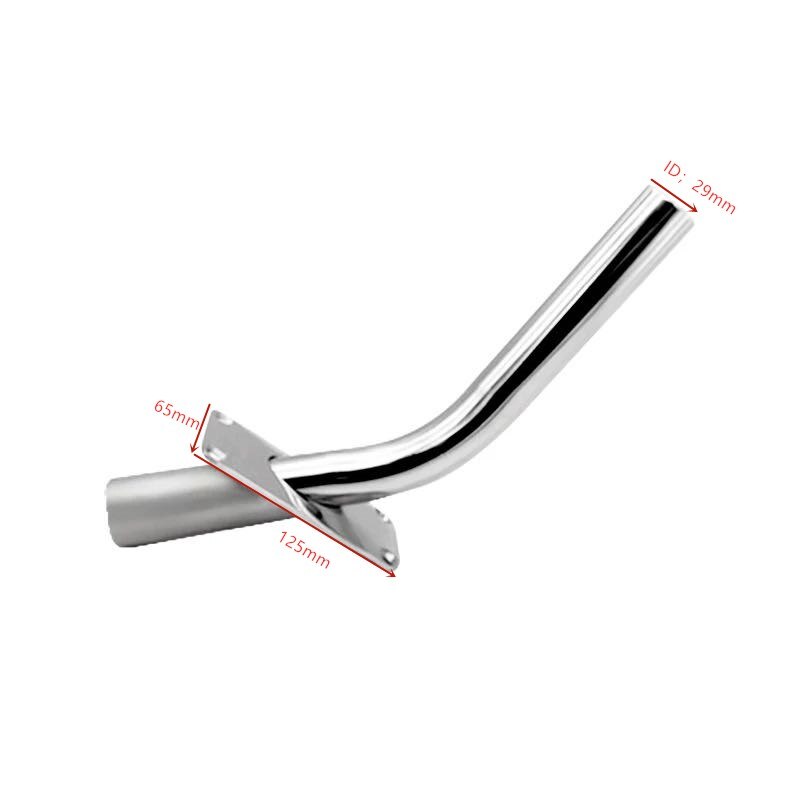 Boat Fishing Rod Holder Outrigger Stainless Steel Rod Pod Deck Mount With Base