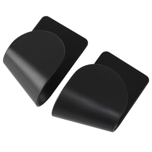 2/12 stk plastik grydelåg stativ klip komfur gryde låg ramme stativ til opbevaring af grydelåg fade opbevaring organizer holder: 2 stk sort