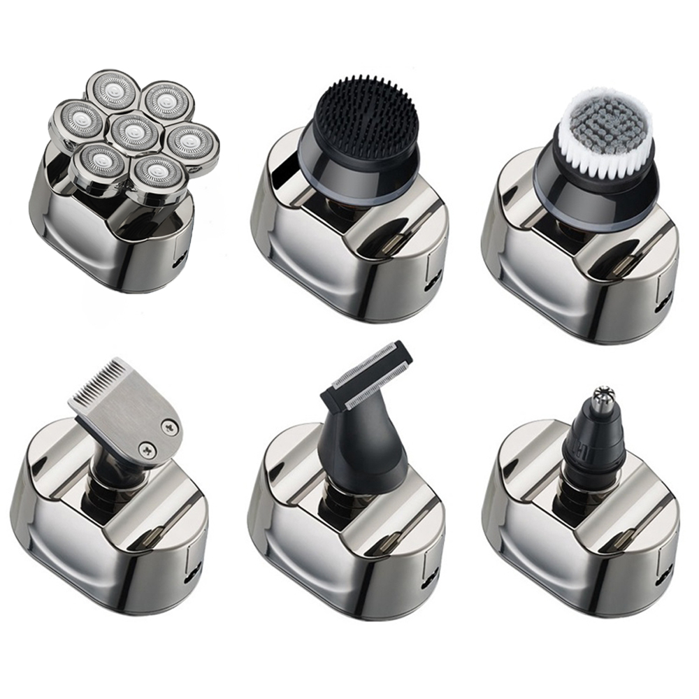 Shaver For Men 7D Independently 7 Cutter Floating Head Waterproof Electric Razor Multifunction Trimmer For Men
