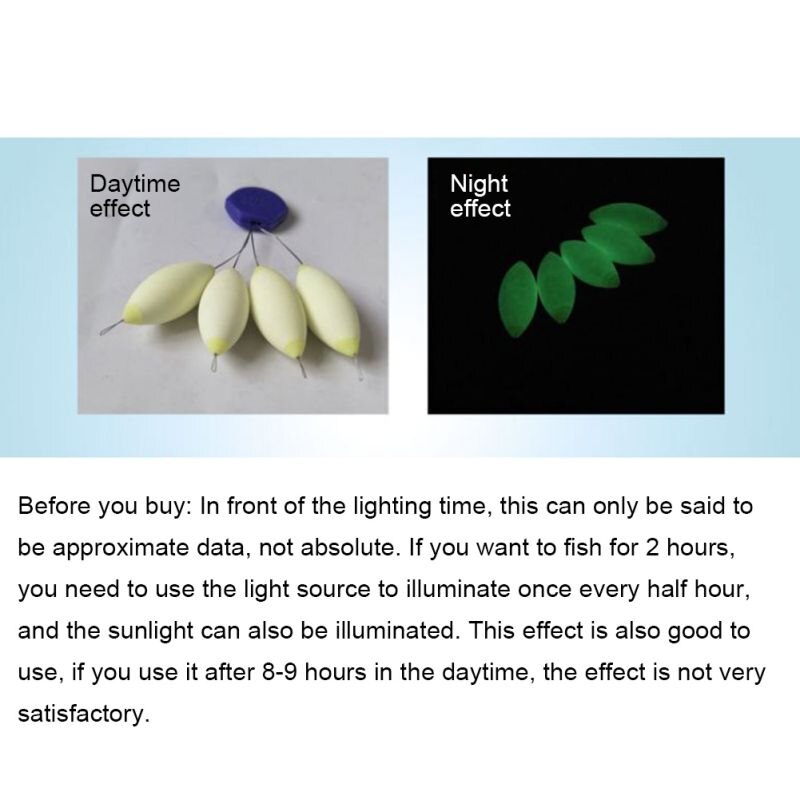 Fishing Seven-star Float Kit Composite Material Luminous Floating Buoy For Saltwater Freshwater