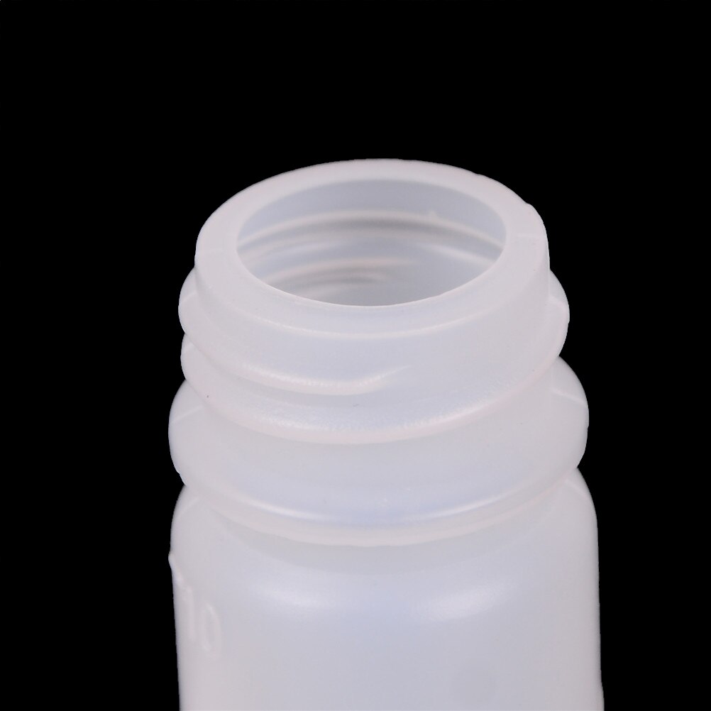 10pcs 10ml Sample Bottle White PP Plastic Cylindrical Chemical Container Reagent Bottle