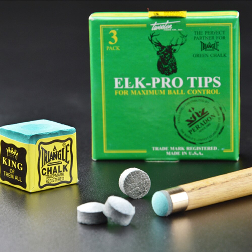 Ronnie O'Sullivan-ELK PRO tacos de billar Snooker Cue 10mm 11mm medio duro dureza consejos una Uds Billiad accesorios barato