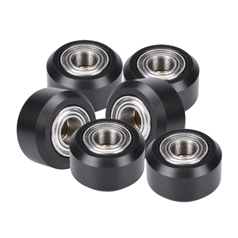 5/10PCS Openbuilds Plastic Wheel Small Models V-slot MINI CNC Bearing Delrin V-wheel Kit POM 5mm Bore Bearing V Wheel 3D Printer