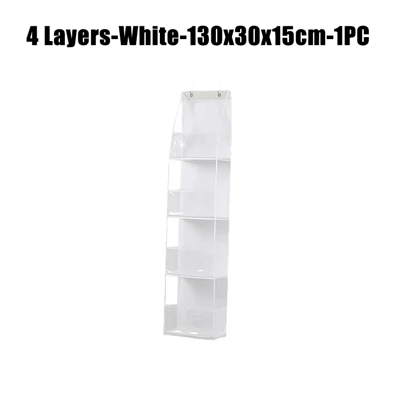 Sobre a porta pendurado despensa organizador de armazenamento pendurado com bolsos de plástico transparente organizador de grande capacidade para armário quarto: Verde