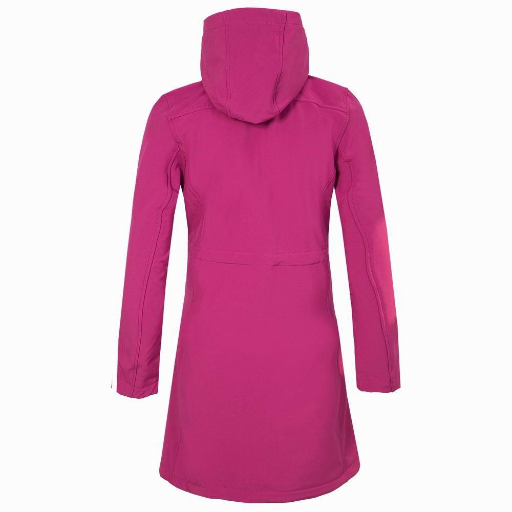 Utendørs dame og #39 ;s camping fotturer lang jakke windstopper softshell kåpe dame fleece foret termisk yttertøy trekking vindjakke