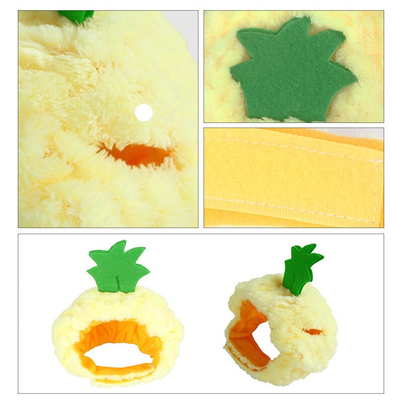 sombrero para mascotas gorros para perros de Invierno gorra para perro fruta gorra de piña manzana sombrero para perros cachorro disfraz para Halloween, suministros para mascotas
