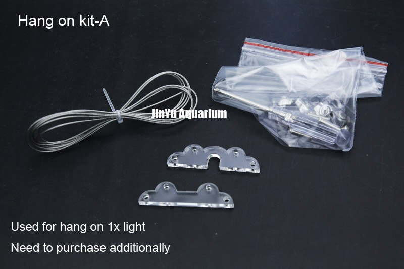 Chihiros controlador inteligente com led, controlador com temporizador dimmer, suporte de metal, para pendurar no kit, acessório para plantas, crescimento e adaptador de fonte de alimentação: A hang on kit A