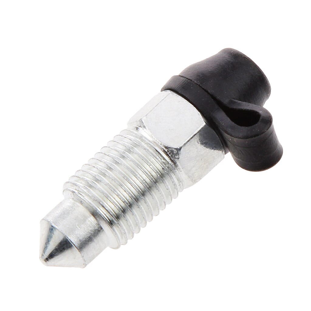 Brake Caliper M10 x 1mm Stainless Bleed Screw Nipple for Motorcycle