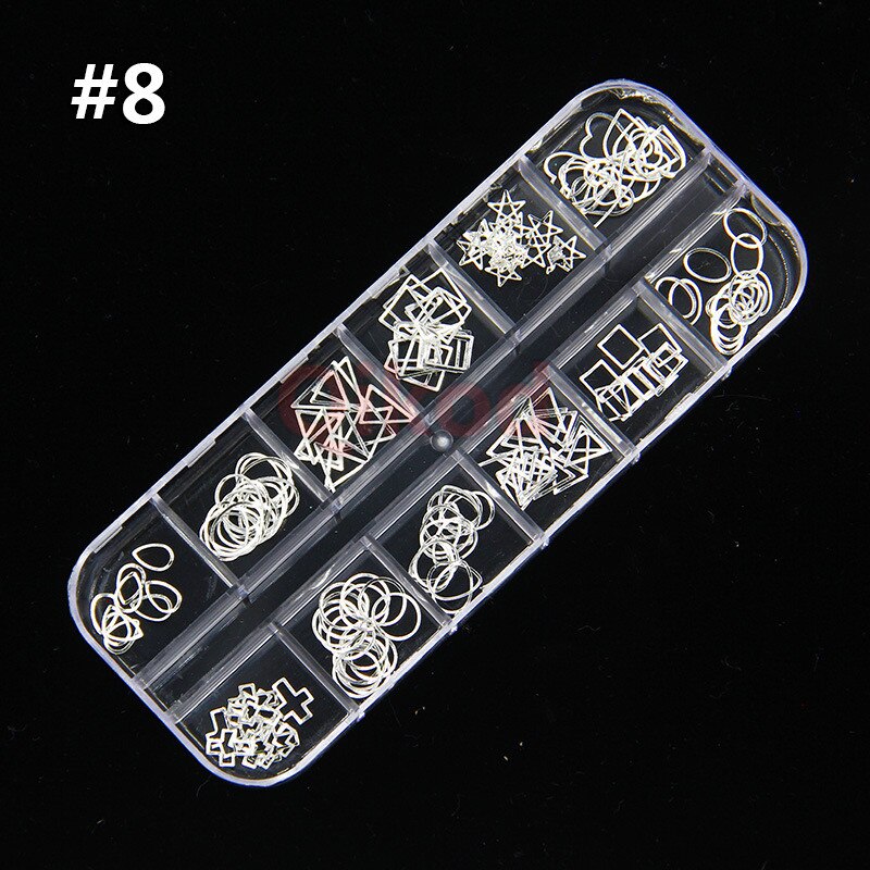 12pcs DIY Sequins Slice Addition for Slimes Supplies Slide Charms Kits Polymer Clear Slimes Accessories Putty Clay Nail Art: 12pcs toys 8