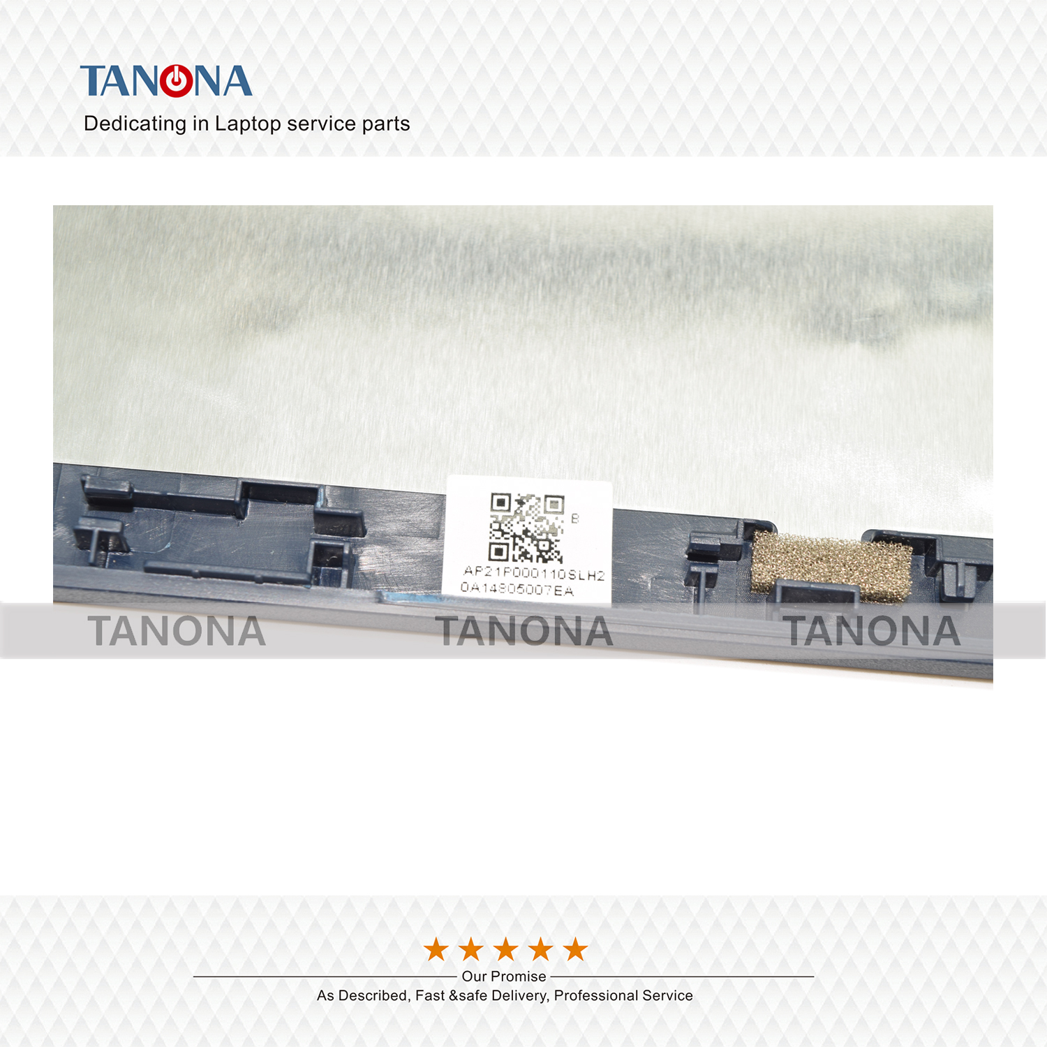 Original 5 cb 1 b 60414 5 cb 1 b 60415 för lenovo ideapad 3-15 itl 6 3-15 ada 6 3-15 alc 6 3 15 iau 7 3 15 aba 7 lcd-bakstycke bakre lock lcd-ram