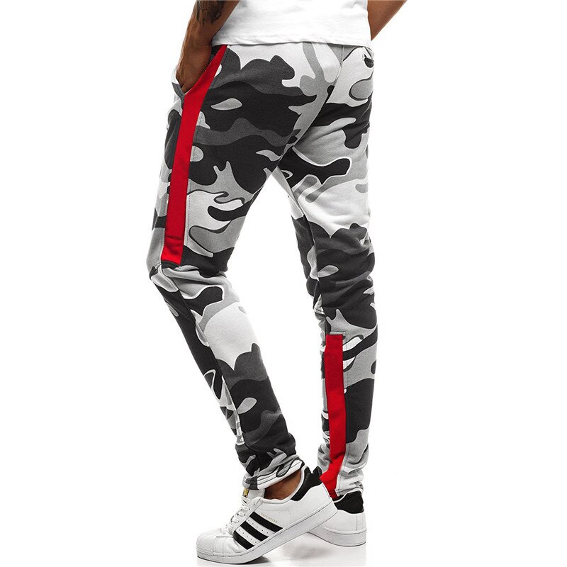 Neue Casual Hosen männer Camouflage Gedruckt Sport Hosen Radfahren Sport Hosen Jogging Hosen Fitness Hosen Persönlichkeit Casual Hosen