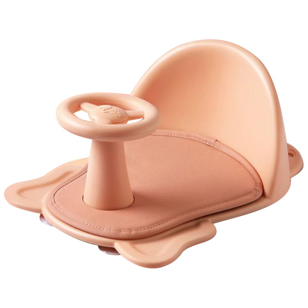 Neugeborenen Baby Dusche Badewanne Sitz Kleinkind Kleinkind Anti-Unterhose Sicherheit Badewanne matt Stuhl Baden Sitz Baby Pflege Waschen Spielzeug: Rosa