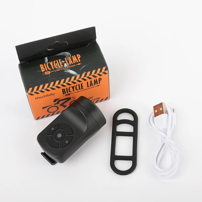 Fietshoorn Elektrische fietsbel Krachtige oplaadbare fietsbel Ringhoorn Bells Cyclusveiligheid Geluid Alarm Fietsaccessoires: Default Title