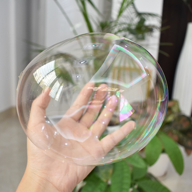 5 stk klassisk boble lim blæser boble bold legetøj til børn rum ballon nostalgisk udendørs legetøj ikke let at bryde