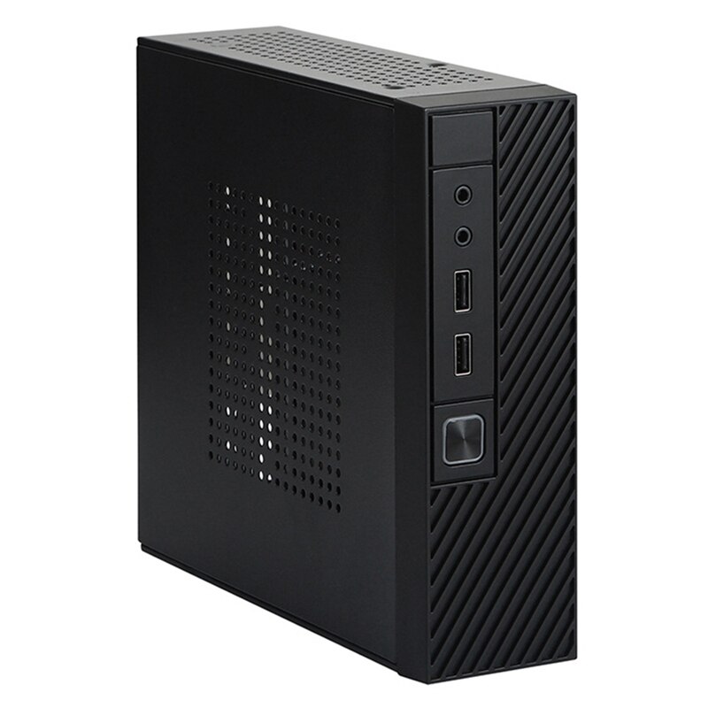 Itx computador caso m06 mini desktop caso htpc caso de controle industrial