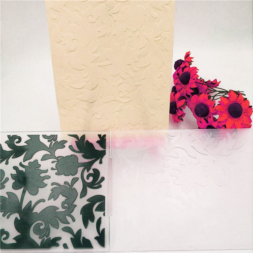 plastic leaves template craft card making paper card album wedding decoration scrapbooking Embossing folders