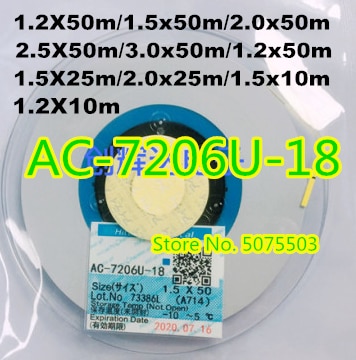 Acf ac -7206u-18 7206u-18 tape til reparation af lcd-skærm 1.2/1.5/2.0mm*10m/25m/50m