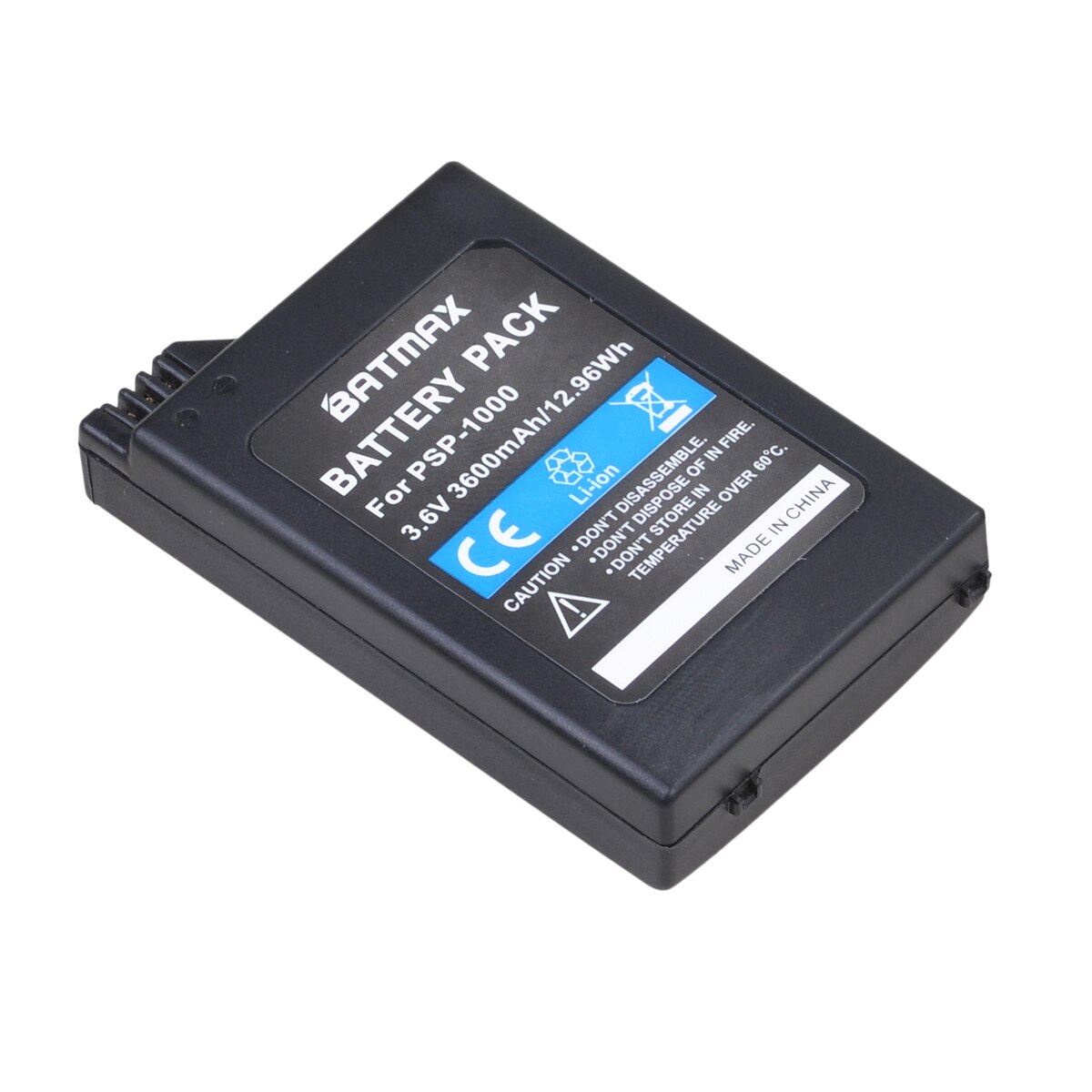 2 stk 3600 mah psp 1000 batteri + hurtigled lader + for psp 1000 psp 1000 psp -110 konsoll gamepad: 1pc