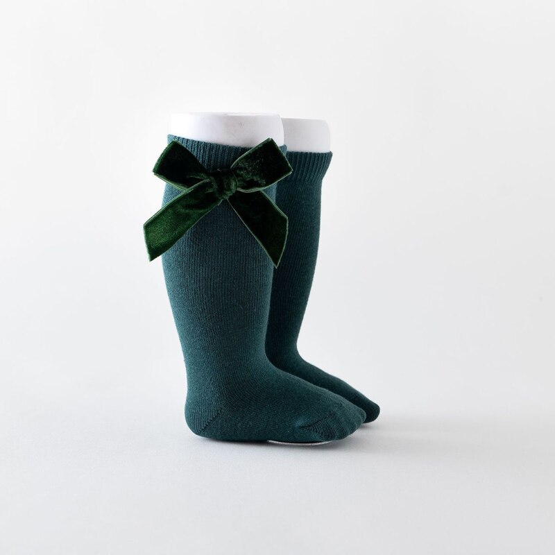 Balleenshiny Dikker Baby Kniekousen Baby Meisjes Jongens Zuigelingen Peuters Zachte Katoenen Baby Vloer Sokken Kinderen Lange Sokken: green / for 1-3years