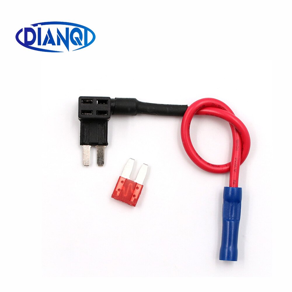 12V24V fuse holder external line wire connector mini standard ATM APM blade car fuse