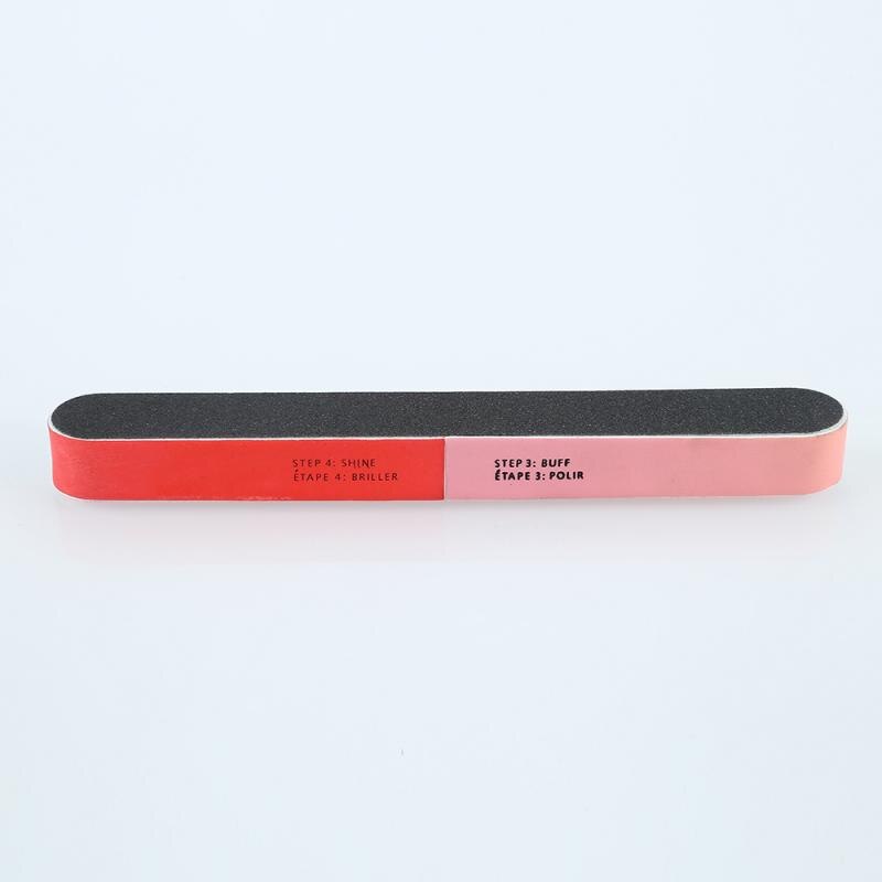 Lima de uñas, tapón lijado, herramienta de manicura, esmalte de Gel UV para arte de uñas, tiras de papel de lija, conjunto de barras de lija, herramientas de pulido