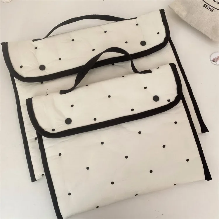 Koreanische Laptoptasche 11 13 14 Zoll Notebooktasche Aktentasche Handtasche Tragetasche für MacBook Luft Profi Lenovo Xiaomi HP Schule: 14-Zoll / hell Blau