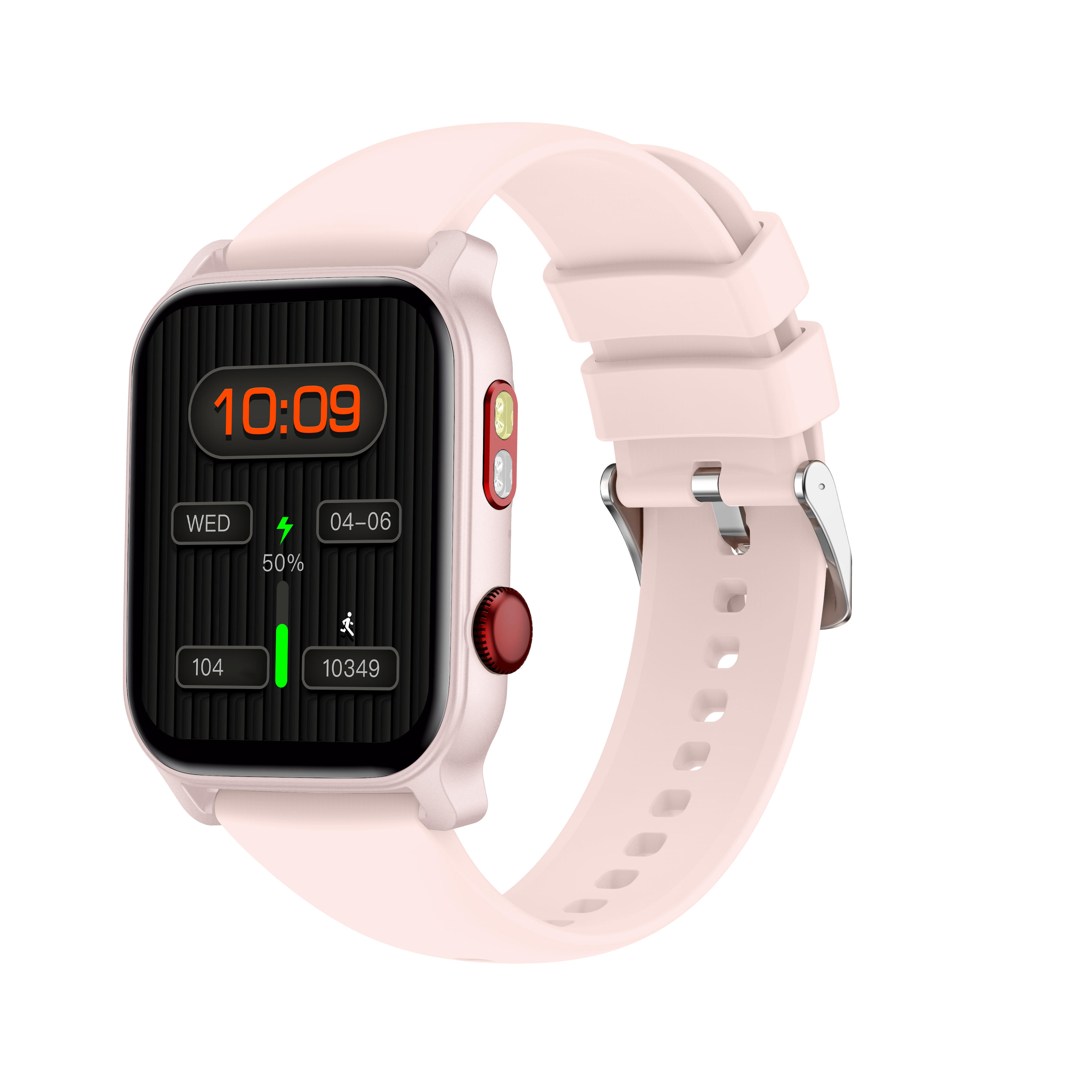 2025 NOVA Tradução AI Smartwatch HT23 IP68 À Prova D 'Água 100 Modo Esportivo 1.83 relógios para homens relógio esportivo feminino: Rosa