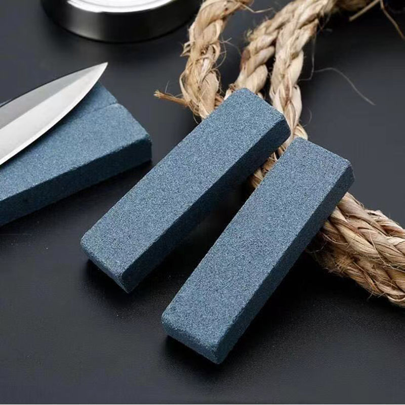 Knife Sharpener Mini Stone Knife Sharpener Portable Outdoor Whetstone Grinding Stone for Knives