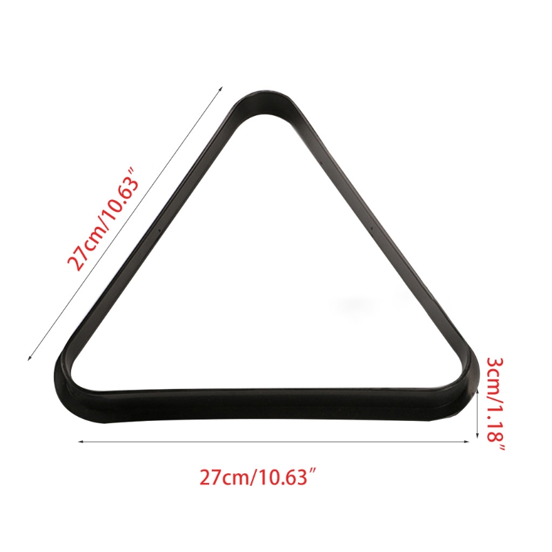 Plastic for Triangle English Billiard Balls Organize Sturdy Racks Snooker