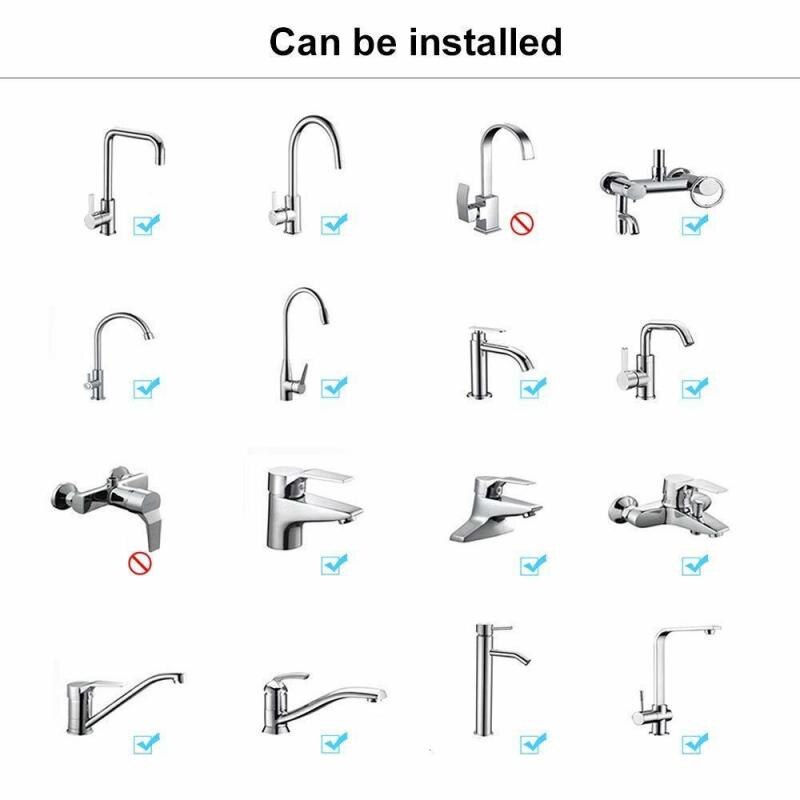 360 ° Rotatie Kraan Dubbele Laag Filtratie Derde Versnelling Supercharging Water Tap Douche Waskolf Water Filter Waterzuiveraar