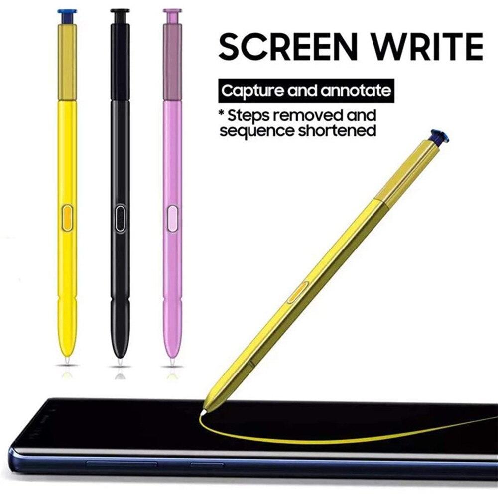 Ersatz-s-pen für samsung galaxy note 9 , bluetooth-kompatibler stift mit druckempfindlichkeit für touchscreens