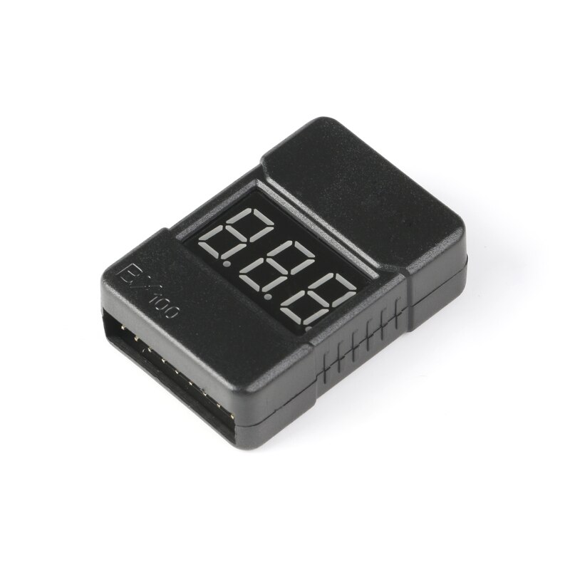BX100 – testeur de tension de batterie Lipo 1-8S, alarme de basse tension, Buzzer, vérificateur de tension de batterie avec deux haut-parleurs
