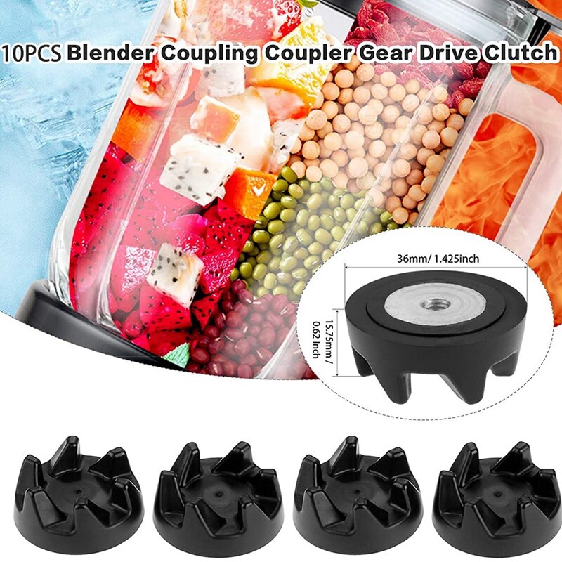 10 stk. 9704230 blenderkobling med skruenøglesæt, reservedele til kitchenaid  wp9704230vp wp9704230 ps11746921