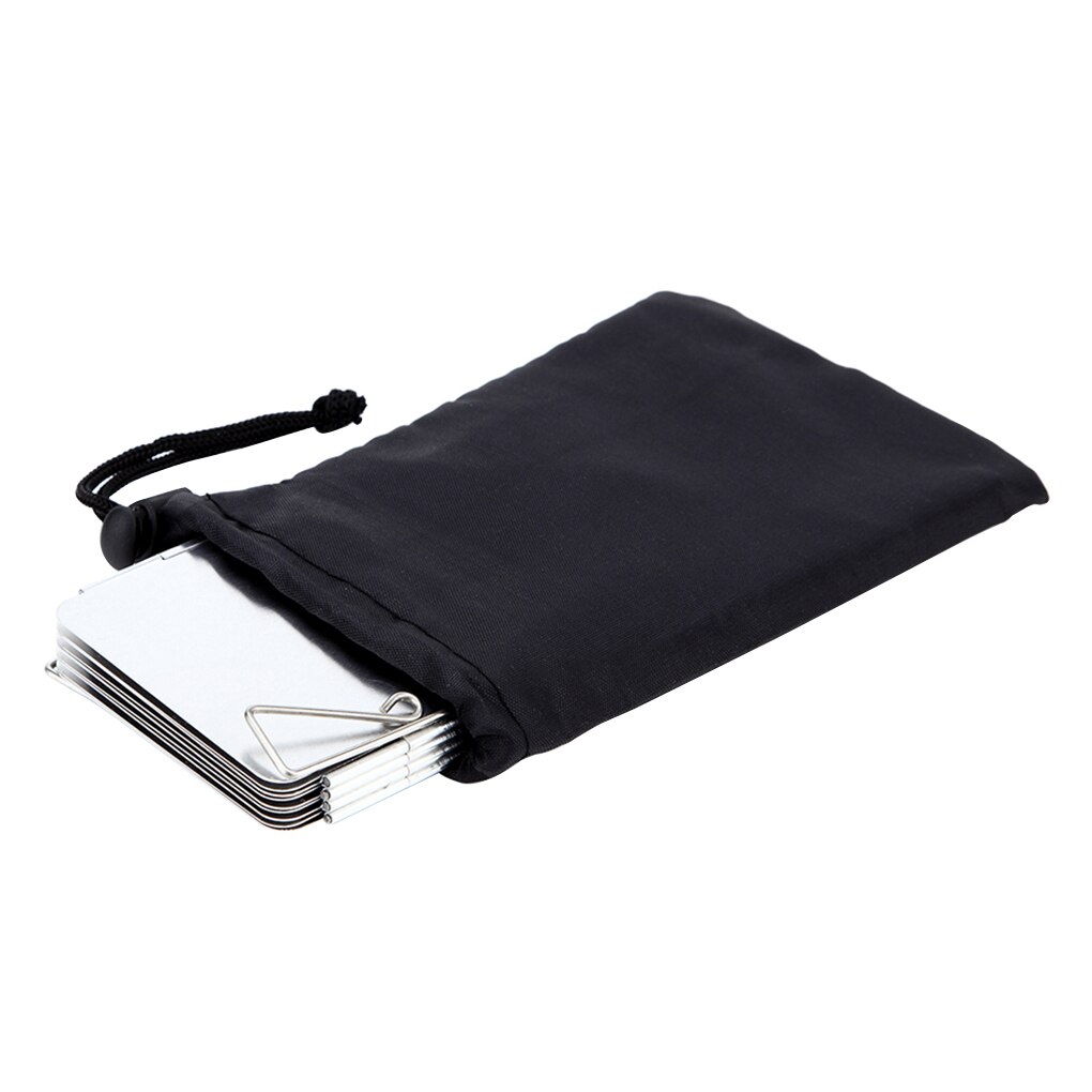 Estufa de Gas plegable, 9 placas, parabrisas, quemador de cocina de acampada al aire libre, pantalla a prueba de viento, estufa de aleación de aluminio para exteriores