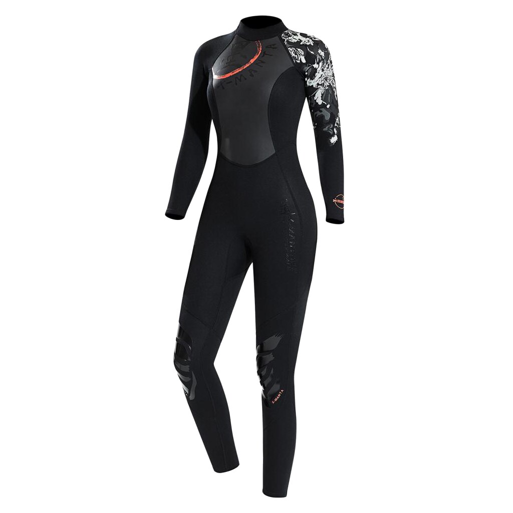 Women's Wetsuit - Full Body Back Zip Neoprene Dive Suit for Water Sports