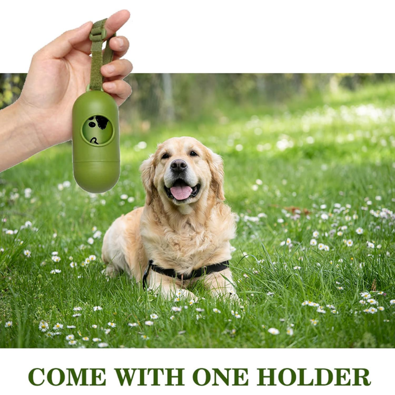 Bolsa para excrementos de perros, 210 Uds./255 Uds. Bolsas biodegradables para residuos de perros con 1 dispensador, bolsas ecológicas para excrementos de mascotas a prueba de fugas para perros