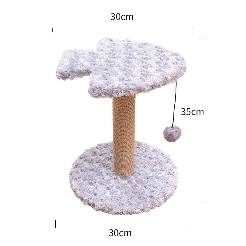 Pet Cat Scratching Post Toy Cat Jumping Climbing Frame Playing Tree Tower Kitten Interactive Toys for Cats Kitten Pet Supplies: 3
