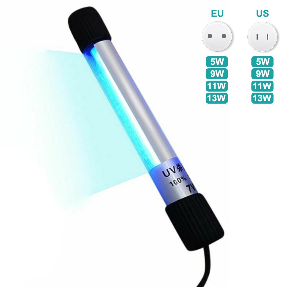 Handheld Uvc Desinfectie Lamp Sterilisatie Lamp 5W 9W 11W 13W Vouwen Ultraviolet Desinfectie Licht Reizen Steriliseren lichten