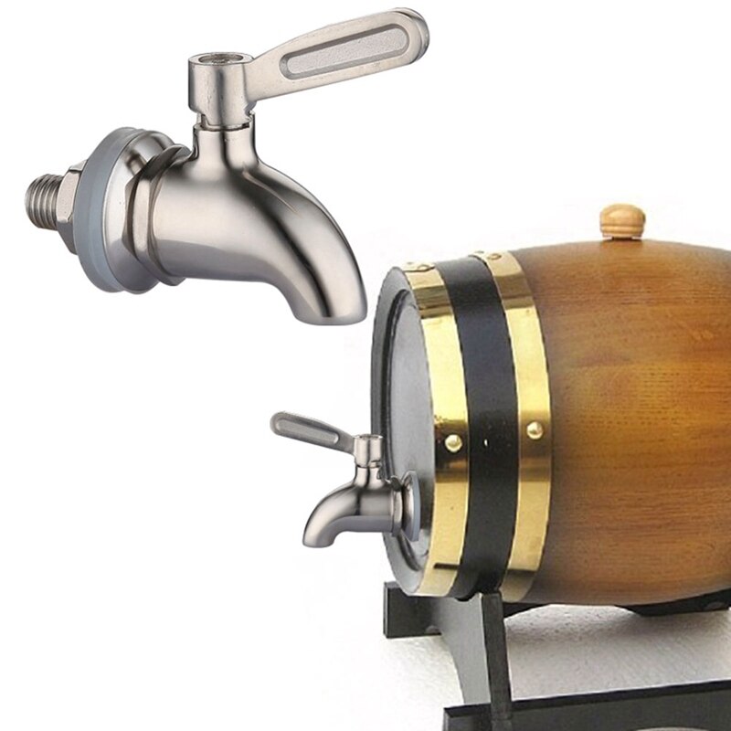 Wine Barrel Water Tap Tap 304 Stainless steel Faucet For Wine Beer Oak Barrel Beverage Dispenser Bar Supplies