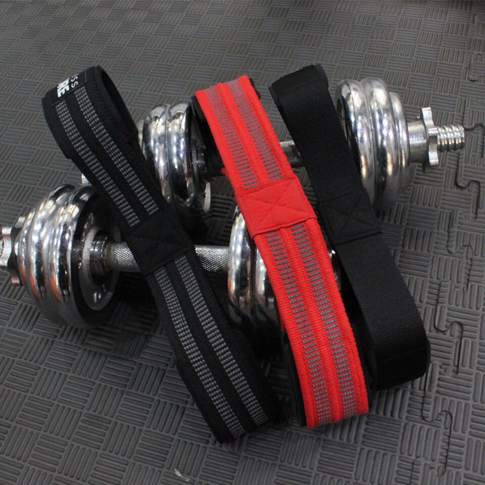 2 st gym styrkelyftband tyngdlyft handled viktband för män kvinnor fitness skivstänger power sport