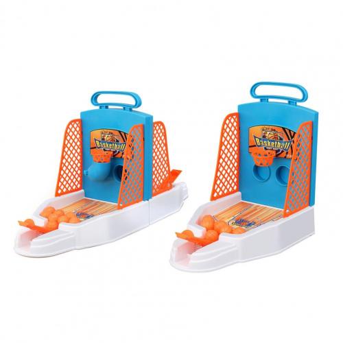 Enkele/Dubbele Spelen Desktop Vinger Ejectie Basketbal Schieten Speelgoed Ouder-kind Spel Voor Kinderen: Double Person