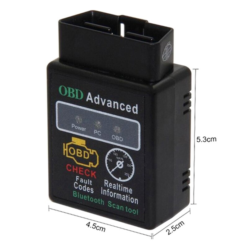 OBDLink MX+ OBD2 Mini Bluetooth Scanner for iPhone, Android, and Windows Car Fault Detector