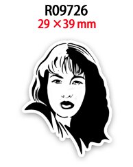 Abalorios acrílicos de Selena Singer para niña, accesorios de decoración para la fabricación de pendiente DIY, 30 Uds.: R09726