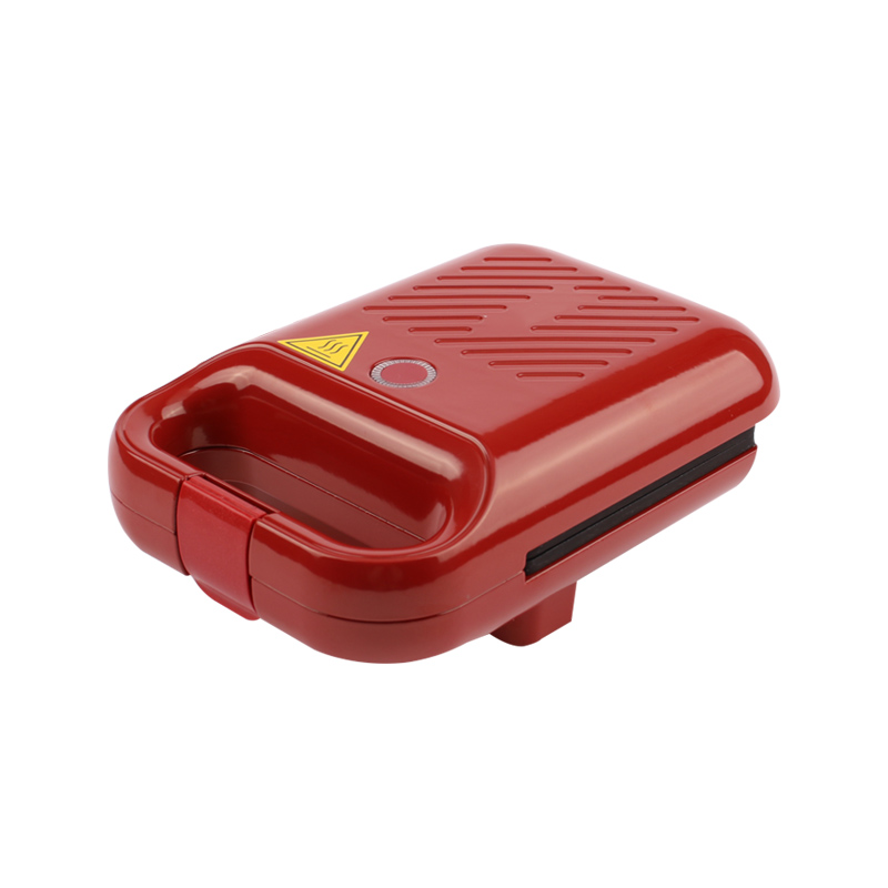 DMWD-Machine électrique multifonction Sanwich Maker, petit-déjeuner léger, poêle à omelette, gril à panini, grille-pain: Marron