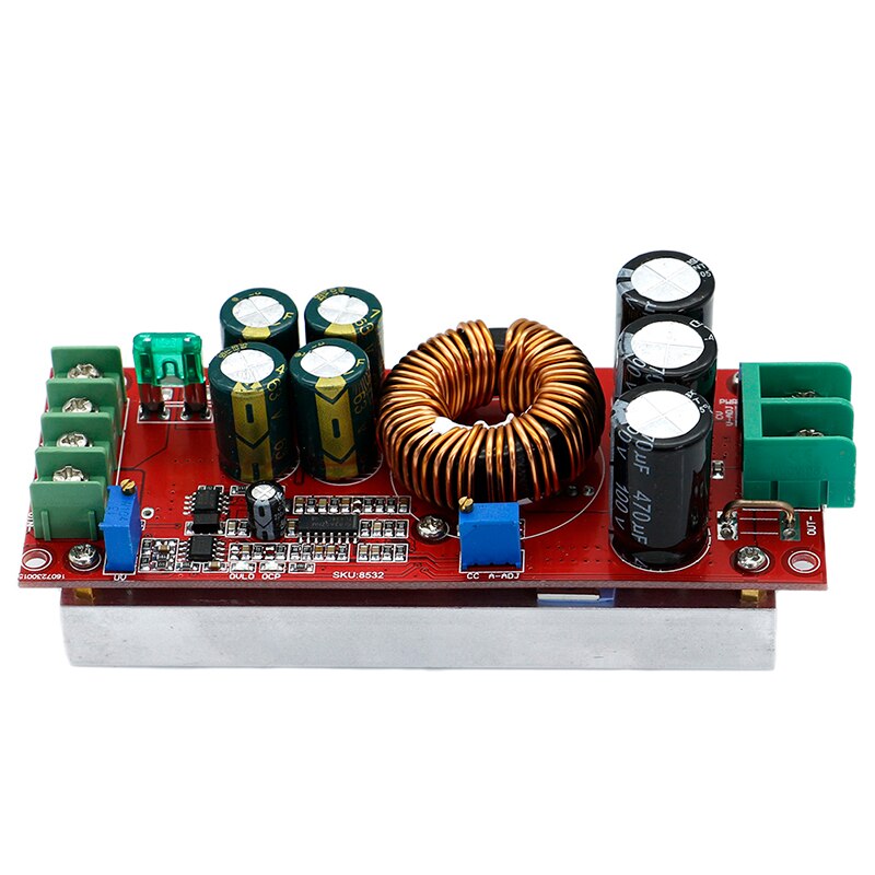 DC-DC Converter 20A 1200W Step Up Step Down Buck Boost Module 8-60V To 12-83V